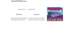 Desktop Screenshot of parasitipedia.net